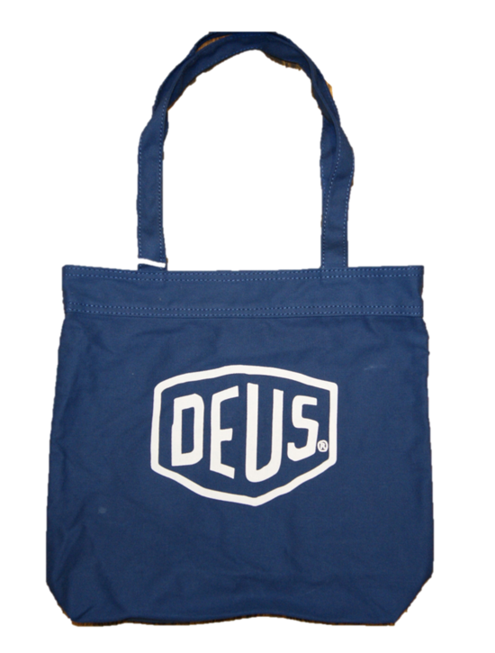 DEUS EX MACHINA Logo shopping bag CLASSIC TOTE dunkelblau