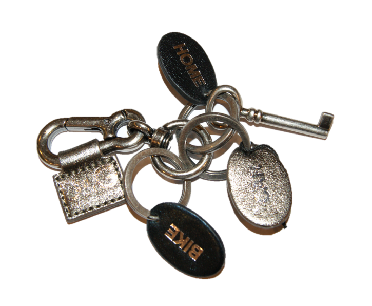 D&G Schlüsselanhänger HOME Metall  Farbe 80995