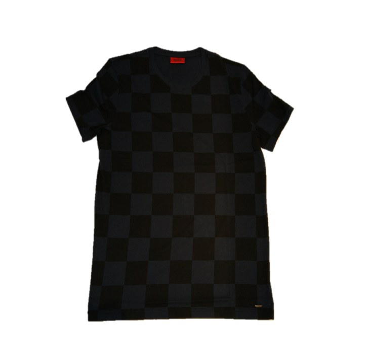 HUGO T-SHIRT DONE FARBE DUNKELBLAU 414