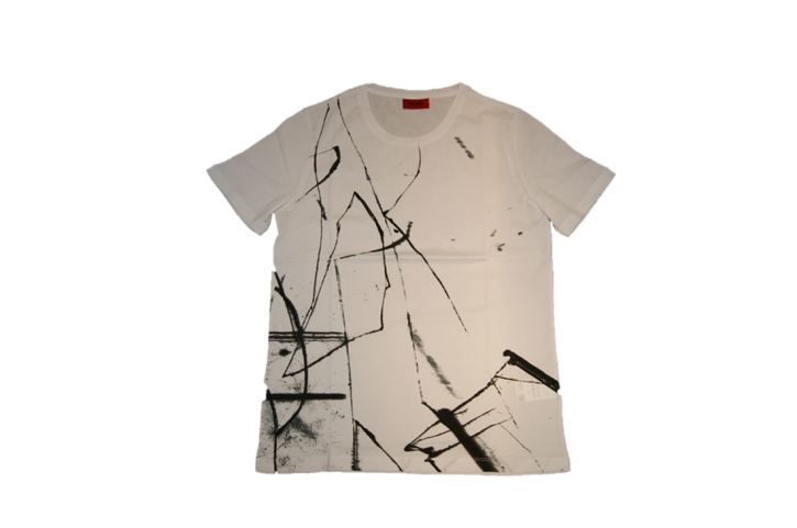 HUGO SHIRT DROKEN FARBE WEISS 100