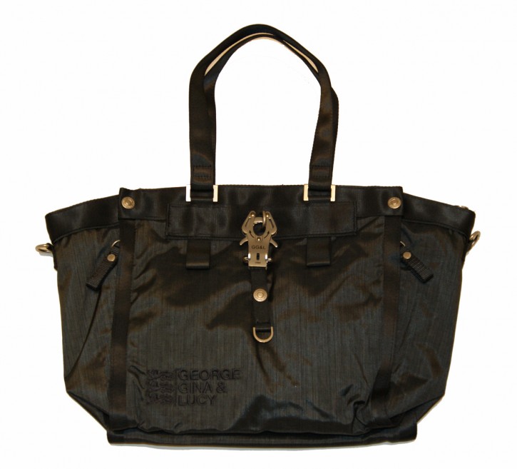 GEORGE GINA & LUCY Nylon Handtasche SHOW OFF Farbe more than grey 981
