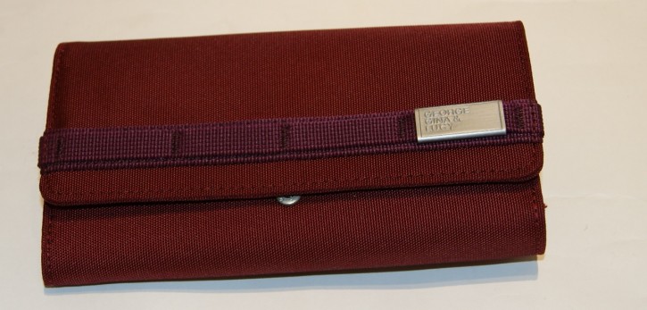 GEORGE GINA & LUCY GELDBÖRSE CASHSTASH FARBE MAROON3SOME 12