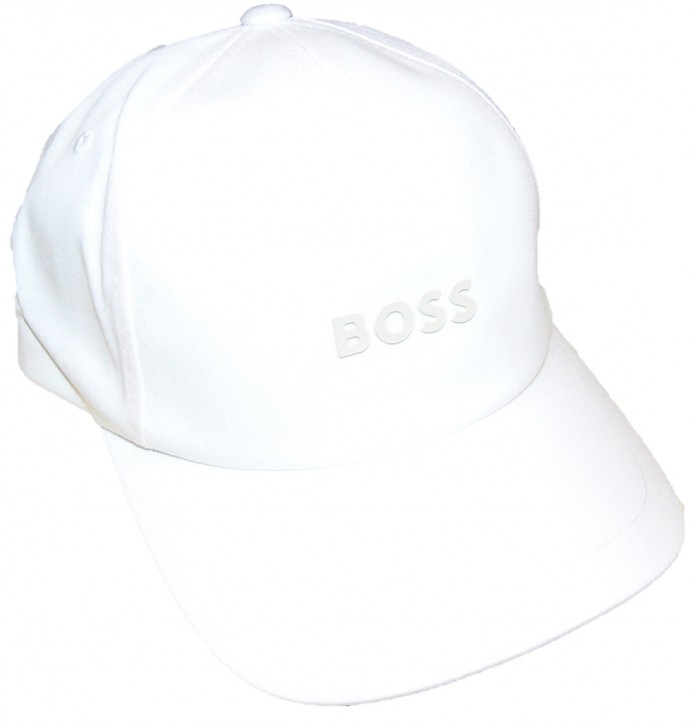 Hugo Boss Cap Fresco-3 aus Baumwoll-Twill mit Logo Weiß 100