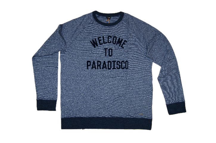 BOSS Regular-Fit Sweatshirt Wildlife aus Baumwolle mit Frontdruck dunkelblau 404