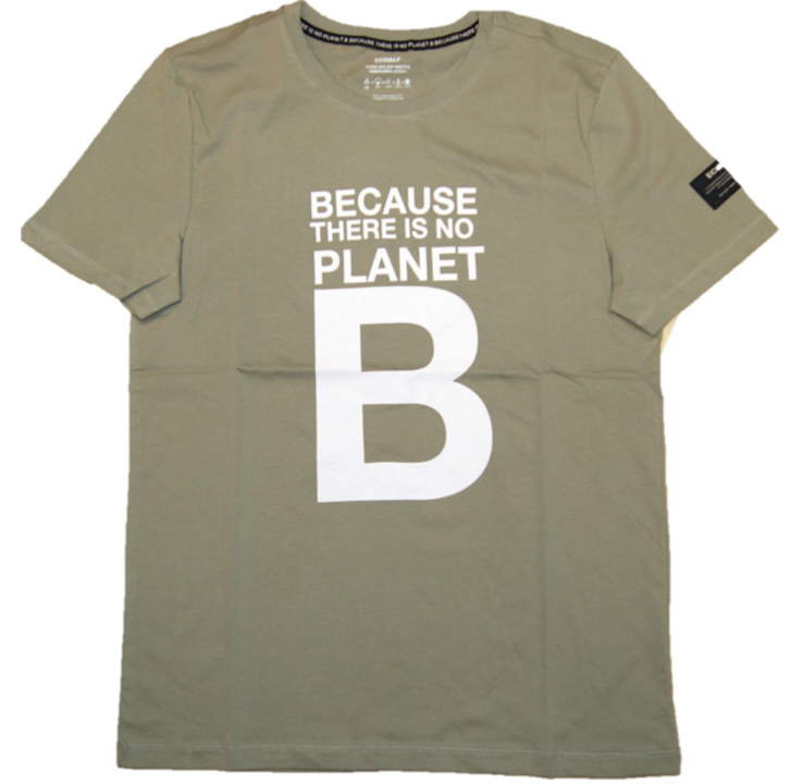 ECOALF Rundhals T-Shirt NATAL GREAT B  dark khaki 106