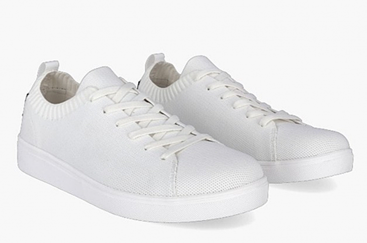 ECOALF SCHUHE 'SANDFORD KNITTING' Schnür Sneakers men weiss 000