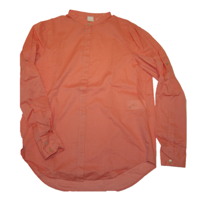 BOSS Relaxed-Fit Bluse EFELIZE_17 aus Baumwoll-Mix hell-orange 835