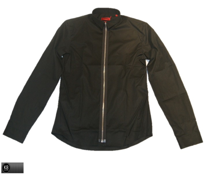 HUGO HEMD ENISTO SCHWARZ 001