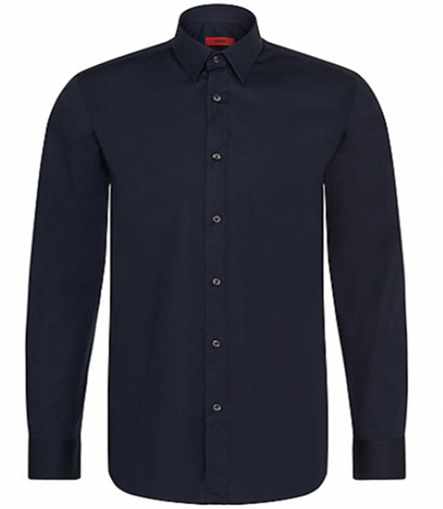 HUGO MEN HEMD ELISHA FARBE DUNKELBLAU 464 44