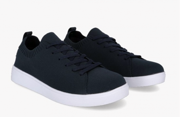 ECOALF SCHUHE 'SANDFORD KNITTING' Schnür Sneakers men dunkelblau 163