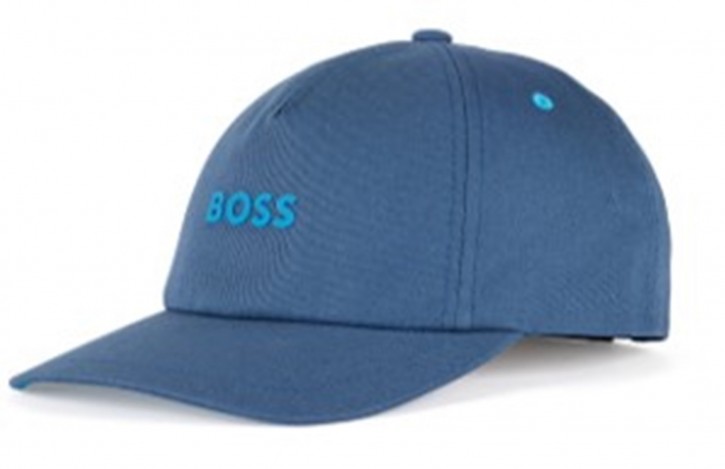 Hugo Boss Cap Fresco-3 aus Baumwoll-Twill mit Logo blau 413