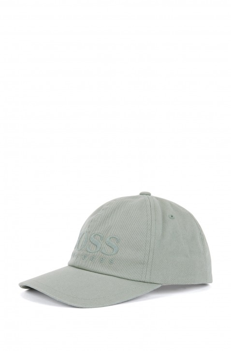 BOSS Baseball Cap Fritz aus Baumwoll-Twill mit Logo-Stickerei Farbe hellgrün 331