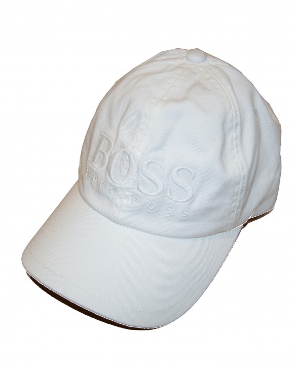 BOSS Baseball Cap Fritz aus Baumwoll-Twill mit Logo-Stickerei Farbe weiss 100