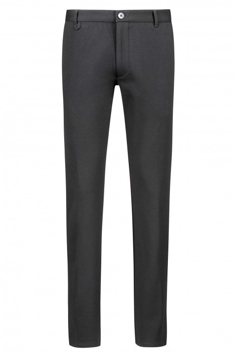 HUGO Slim-Fit Chino Hose GERALD182W aus Stretch-Baumwolle grau 026