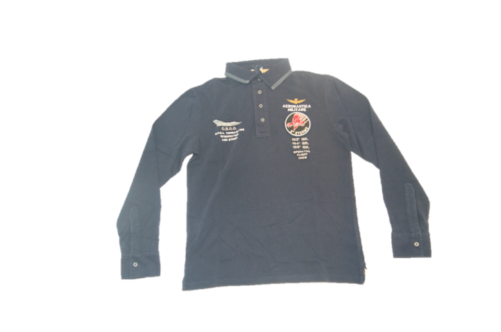 AERONAUTICA MILITARE POLO PO521 FARBE BLAU 0804