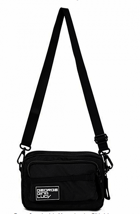 George Gina & Lucy Love Letters Mini Bag Umhängetasche - Gürteltasche Farbe all in black 992