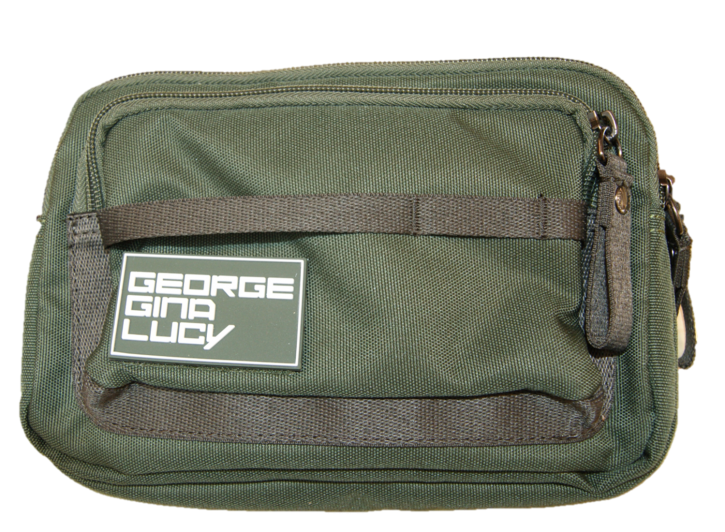 George Gina & Lucy Love Letters Mini Bag Umhängetasche - Gürteltasche Farbe oliv moss 790