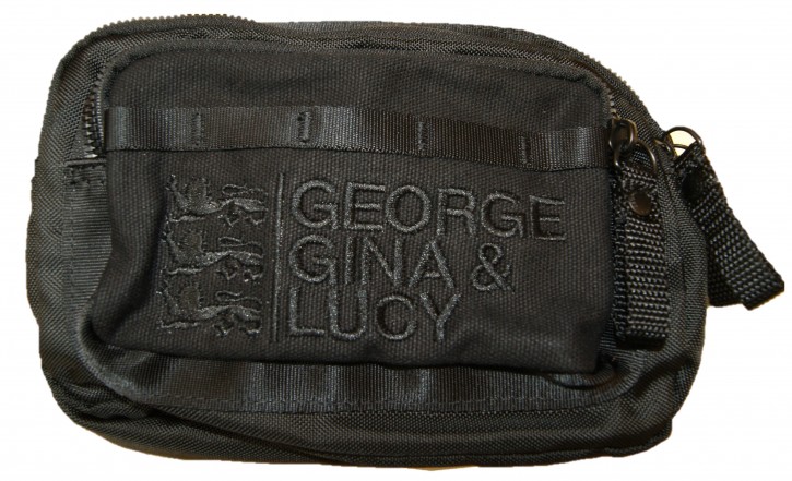 George Gina & Lucy Luv Letter Mini Bag Umhängetasche - Gürteltasche Farbe  schwarz /blackjack 900