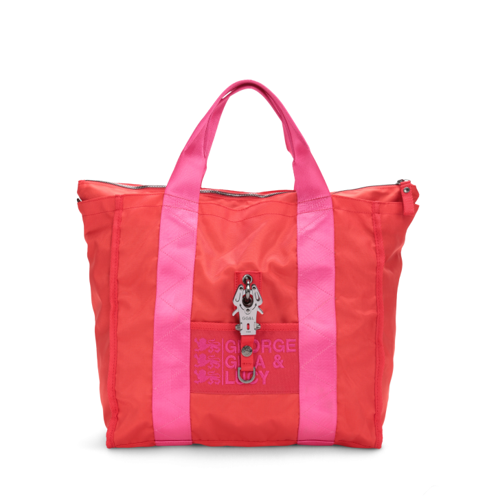 GEORGE GINA & LUCY Damen Shopper Tasche Mi LA NO Farbe flamingo 501