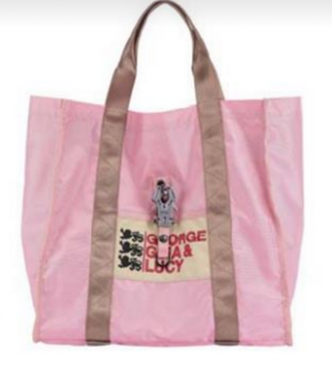 GEORGE GINA & LUCY Damen Schultertasche Minimal Farbe pig&pack rosa 100