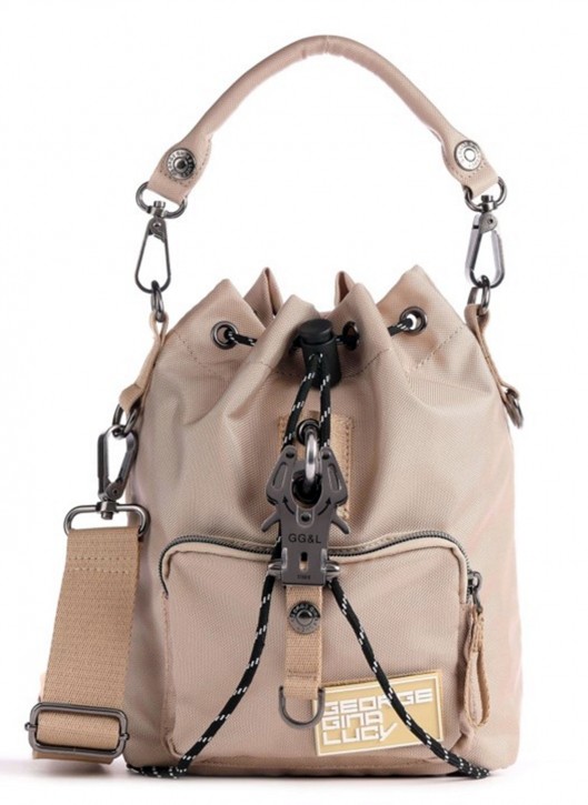 George Gina & Lucy Beuteltasche SACXY aus 100 % recycled Polyester beige 200