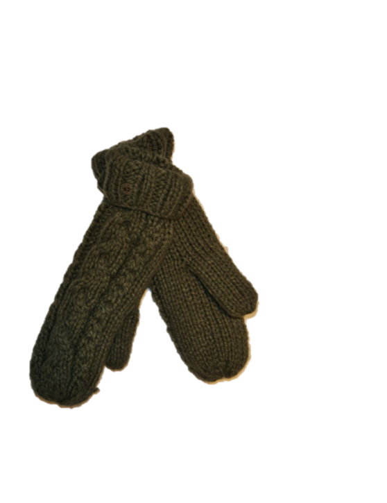 BOSS ORANGE HANDSCHUH GOSANNE FARBE OLIV 303