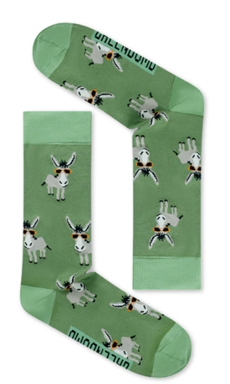 Greenbomb Herren Socken Funky Donkey Socks Grösse 41-46