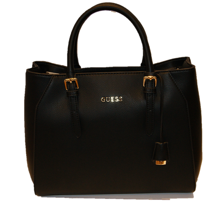 GUESS TASCHE SISSI IN SAFFIANO-OPTIK FARBE SCHWARZ 99