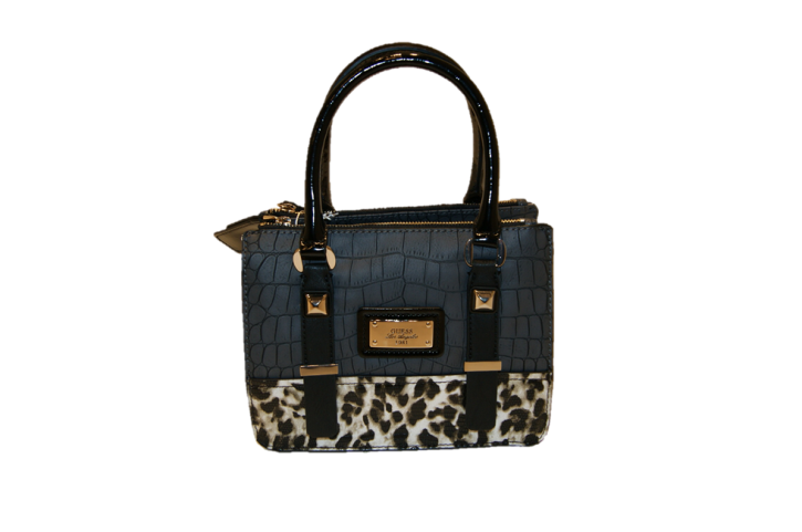 GUESS TASCHE JIZELLE STATUS SATCHEL FARBE SCHWARZ