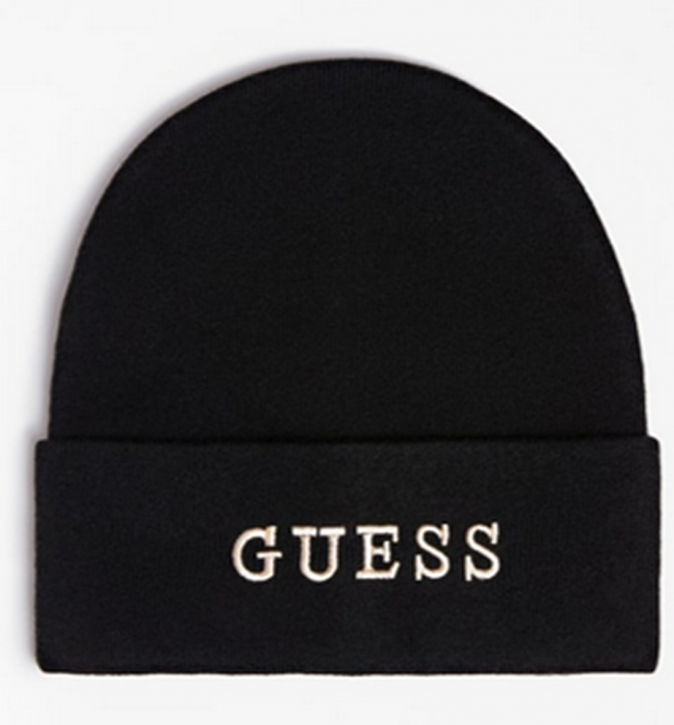 Guess GUESS Mütze mit Logostickerei Farbe schwarz