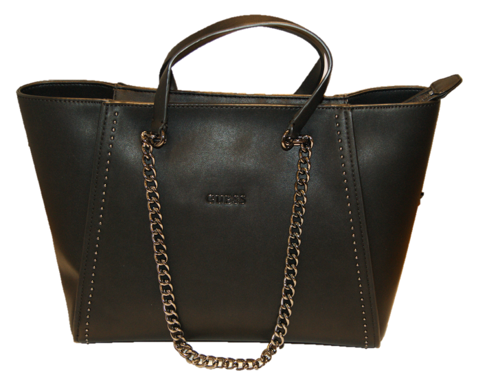 GUESS TASCHE NIKKI CHAIN FARBE SCHWARZ 001