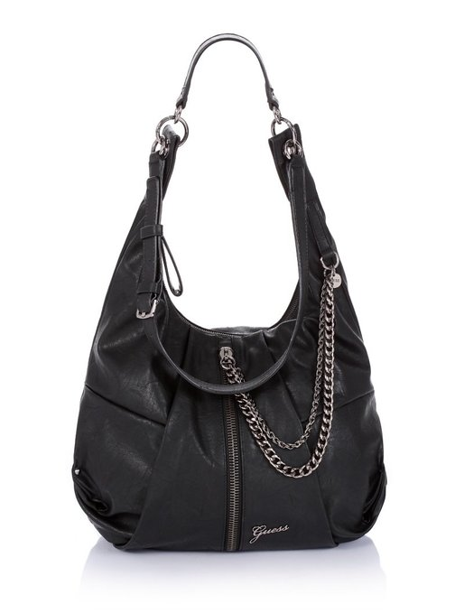 GUESS HANDTASCHE ROCKABILLY LARGE CONVERTIBLE FARBE BLACK