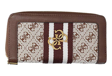 GUESS Damen Geldbörse VINTAGE SLG im vintage look brown