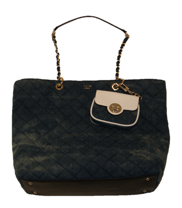 GUESS JEANS TASCHE WILSON FARBE DENIM BLAU