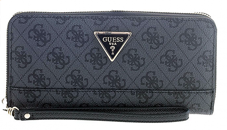 Guess Damen Geldbörse Cordelia Logo Guess Farbe grau