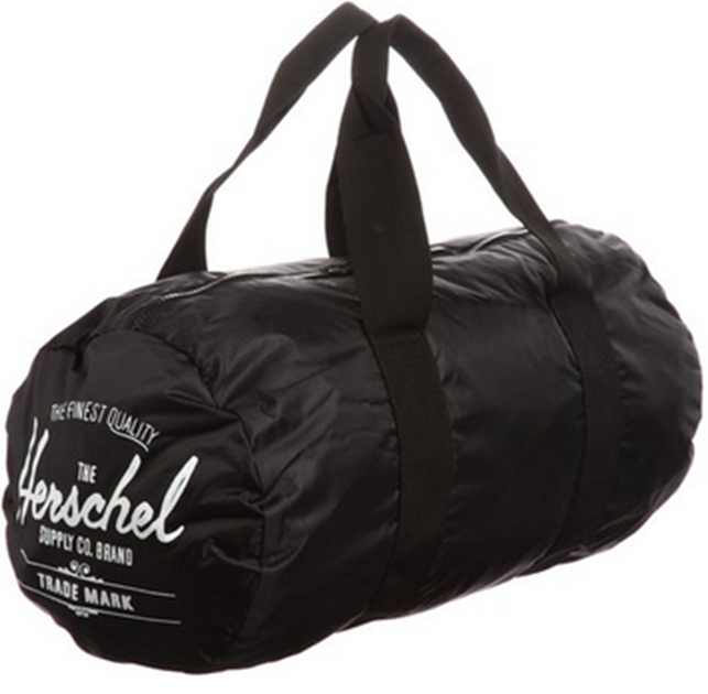 HERSCHEL REISETASCHE PACKABLE DUFFLE FARBE BLACK