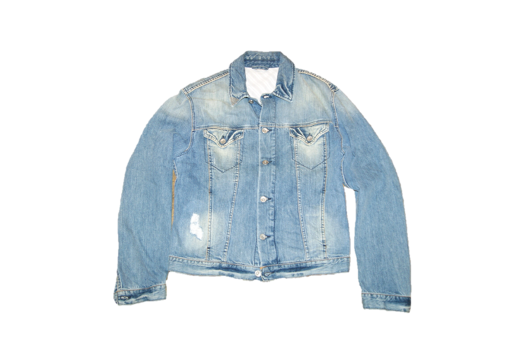 BOSS ORANGE JEANSJACKE HB 65 FARBE BLAU 460 48