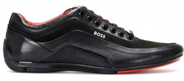 Hugo Boss Sneakers aus Nappaleder HB RACING1A Farbe schwarz 001