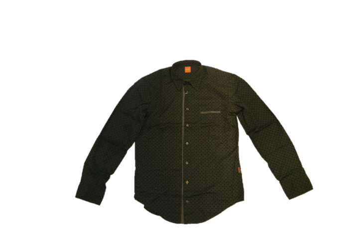 BOSS ORANGE HEMD CIELOEBUE FARBE DUNKELGRÜN 303 M