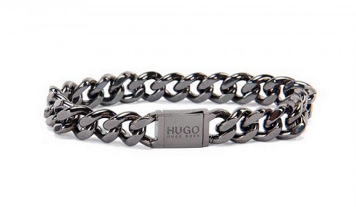 HUGO ARMBAND E-HUGOCHAIN FARBE TITAN OPTIK 021