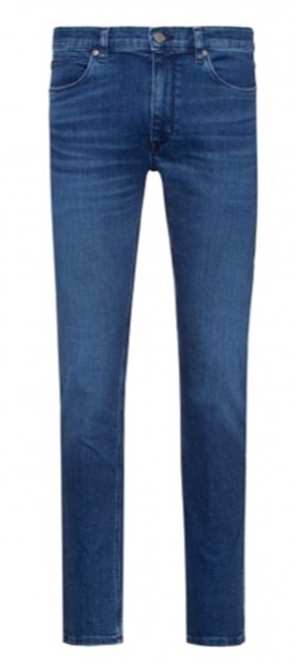 HUGO Skinny-Fit Jeans HUGO 734 aus gewaschenem Stretch-Denim Farbe 420