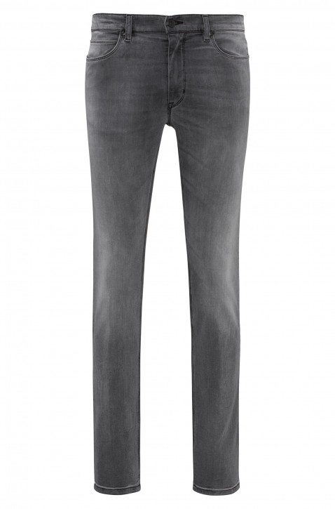 HUGO Skinny-Fit HUGO 734 Jeans aus Stretch-Denim grau 040