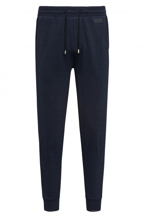 HUGO Regular-Fit Jogginghose Dandler aus Baumwolle Farbe dunkelblau 410