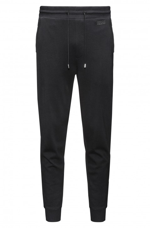 HUGO Regular-Fit Jogginghose Dandler aus Baumwolle schwarz 001