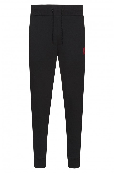 HUGO Regular-Fit Jogginghose DAKARTA aus reiner Baumwolle schwarz 001