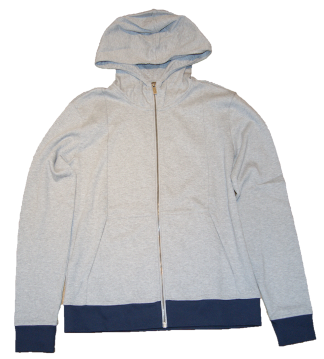 HUGO SWEATSHIRT JACKE DAXWELL FARBE GRAU 081
