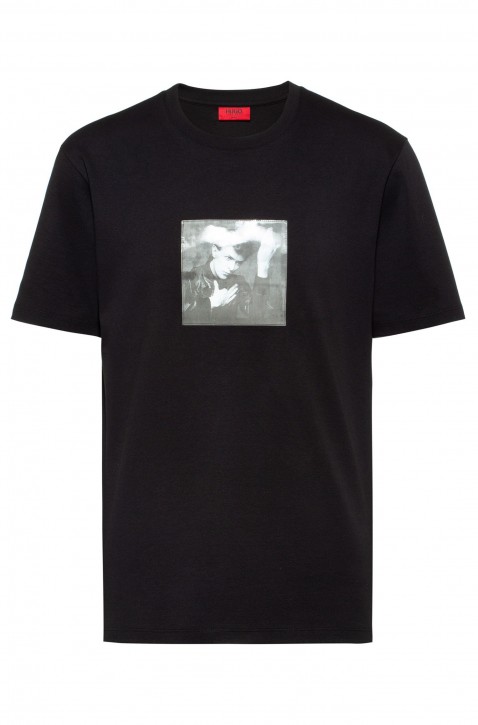 HUGO T-Shirt DEEN mit Lentikular-Print im Stil der Kollektion DAVID BOWIE XXL