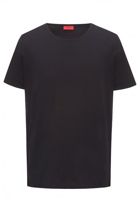 HUGO Regular-Fit T-Shirt DEPUSI aus Pima-Baumwolle Farbe schwarz 001 S