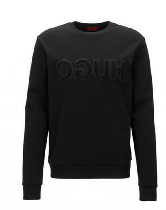HUGO Logo Sweatshirt DICAGOR Farbe schwarz 001