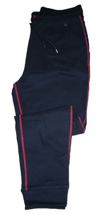 HUGO Jogginghose DIPPI mit rotem Seitenstreifen Farbe schwarz 001